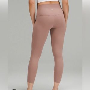 lululemon athletica High-Rise 7/8 Leggings in Dusty Rose